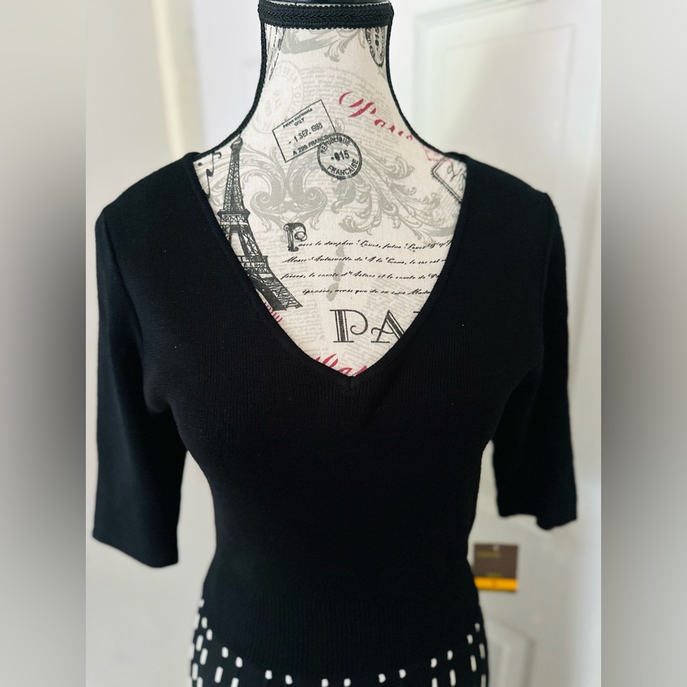 Women's Taylor Dresses Knit Fit & Flare Sweater - Picture 7 of 7